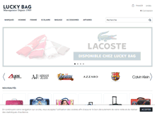 Tablet Screenshot of luckybag.fr